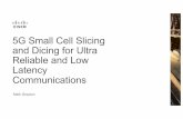 5G Small Cell Slicing and Dicing for Ultra Reliable and ... · 5G Small Cell Slicing and Dicing for Ultra Reliable and Low ... Small Cell VNF ... • Latency requirements driving