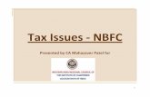 Tax Issues -NBFC - WIRC · -Godrej & Boyce Mfg Co. Ltd 210 ITR 81 (Mum) KEY JUDGEMENTS ON S.14A No disallowance u/s 14A is to be made for interest on ... Final.ppt [Compatibility