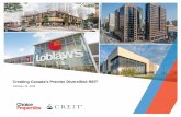 Creating Canada's Premier Diversified REITs1.q4cdn.com/308575831/files/doc_presentations/2017/Choice...Choice Properties and CREIT believe these non-GAAP financial measures provide