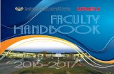 FACULTY HANDBOOK 2016-2017 - uaeu.ac.ae · FACULTY HANDBOOK 2016 - 2017. 5 ... There are also ongoing periodical revisions of internal regulations, ... Sun 11 Jun Mid Term Exam Dates