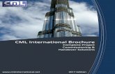 CML International Brochure · HSE/QA Managers ... • O&M Manual Production CML International Brochure Page . ... Commissioning Specialist Associations procedure manuals as well as