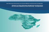 Report of the Ethiopia Regional Conference on … CENTRE FOR THE DEMOCRATIC CONTROL OF THE ARMED FORCES (DCAF) The Montreux Document on Private Military and Security Companies Report