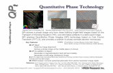 t Quantitative Phase Technology QP - HREM Research · Quantitative Phase Technology! QP t ... (FFT) [1], and provides a solution to phase contrast electron microscopy. ! ... QPt5.ppt