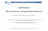 Syllabus Business Organizations - docs.flsc.cadocs.flsc.ca/NCASyllabusBusinessOrgFeb-2015.pdf · F eder ation of La w Societies of Canada National Committee on Accreditation Business