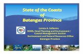 State of the Coasts of Batangas Province - East Asian …eascongress.pemsea.org/sites/default/files/file_attach/...State of the Coasts of Batangas Province Loreta A. Sollestre SEMS,