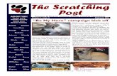 The Scratching Post - Timmins & District Humane Society · Athena Woody Tancredi ... The Scratching Post ... Or little Zoe, who has a yet-to-be diagnosed skin condition that will
