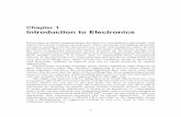 Chapter 1 Introduction to Electronics - SPIE · Chapter 1 Introduction to Electronics Electronics is about manipulating electricity to accomplish a particular task and is very much