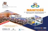 MIDDLE EAST MAINTENANCE & RELIABILITY … · Minister of Oil Kingdom of Bahrain 25-28 November Gulf Hotel, Kingdom of Bahrain 2018 ALUE DRIVEN MAINTENANCE ... Aamer Al Hubail BAPCO