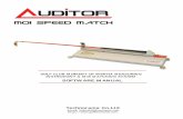MOI SPEED MATCH - GolfMechanix · MOI SPEED MATCH GOLF CLUB ... potential of the golf swing can ... influences the golfer's ability to swing the club with consistency. But because