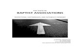 THE STATE OF BAPTIST ASSOCIATIONS - … · the state of baptist associations perceptions, partnerships, and pathways forward a report produced by jason lowe director of missions pike