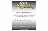 A Credit Union Increased Network Security With Network ... credit union is still early in the deployment cycle ... SANS WhatWorks A Credit Union Increased Network Security With ...