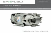 Universal II Series - SPX FLOW€¦ ·  · 2018-04-13Plan your next scan and download the Free SPX Connect App today. ... Universal II PD Pump Vented Covers ... electrical control