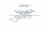 ‘Access for All’ Action Plan - City of Unley · This City of Unley “Access for All” Action Plan is a ... (DDA); and has been developed in consultation with the community,