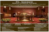 St. Andrew Dr. Mark Iacovino 22.pdf · Catholic Funeral Rites: ... Installation of interior trim, doors & hardware ... willing to become Altar Servers and also a refresher for those