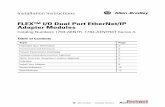 1794-IN131C-EN-P FLEX™ I/O Dual Port EtherNet/IP …literature.rockwellautomation.com/idc/groups/literature/documents/... · FLEX™ I/O Dual Port EtherNet/IP Adapter Modules 3