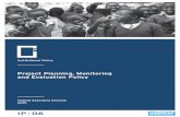 Project Planning, Monitoring and Evaluation · PDF fileProject Planning, Monitoring and Evaluation Policy ... of Handicap International’s Planning, Monitoring and Evaluation ...