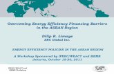 Overcoming Energy Efficiency Financing Barriers in the ... · MEMR Workshop Overcoming Energy Efficiency Financing Barriers ... MEMR Workshop McKinsey - Global GHG Abatement Costs