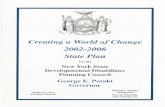 Creating a World 2002-2006 State Plan - New York€¦ ·  · 2016-03-022002-2006 State Plan For the New York State ... A primary avenue for attaining this end is support for systematic