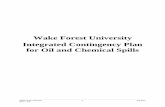 Wake Forest University Integrated Contingency Plan for …wp-cdn.aws.wfu.edu/wp-content/uploads/sites/208/201… ·  · 2017-09-12Wake Forest University . Integrated Contingency