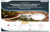 Malaysia Trade & Export Finance Conference - … Lumpur_… ·  · 2014-11-05For further information and to reserve participation please contact Ms. Lily Hee / Angelina Lim at ICC