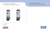 Installation instructions EN Lubrication pump P623S for ... · Lubrication pump P623S for single-line lubrication systems ... DIN EN ISO 809 2012 DIN EN 60947-5 ... OR logical OR