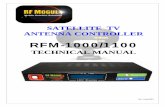 RFM-1000/1100 - Montana Satellite No. Controller-1. RFM-1000/1100 Technical Manual 8 Canadian Use Switch Test C onfiguration ... RFM-1000/1100 Technical Manual 14 L CD DISPLAY
