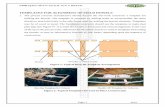 TEMPLATES FOR ALIGNMENT OF FIELD DOWELS - … FOR ALIGNMENT OF FIELD … · NMB Splice-Sleeve System User’s Manual. TEMPLATES FOR ALIGNMENT OF FIELD DOWELS 1. The precast concrete