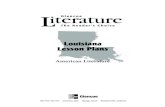 Louisiana Lesson Plans - Glencoe/McGraw-Hill · iv American Literature Louisiana Lesson Plans ... The Civil War Era ... The Crucible, Act 1 ...