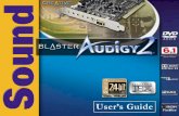 User’s Guide - Creative Labsfiles2.europe.creative.com/manualdn/Manuals/TSD... · User’s Guide Creative Sound ... Available PCI 2.1 compliant slot for the Sound Blaster Audigy