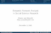 Semantic Network Analysis in Social Science …vanatteveldt.com/p/skn2015_atteveldt_semanticnetworks.pdfBig Data Semantic Netwrko Analysis Gaza Wra News Dynamics Semantic Network Analysis