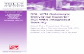 September 2005 SSL VVPN GGateways: Delivering SSuperior ... VVPN GGateways: Delivering SSuperior ROI WWith ... Greater ROI than Cisco, F5 or Juniper A white ... producing accurate
