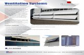 Ventilation Systems - PS Access Solutions · 17’ x 11’ Dampers for Power Plant ventilation system. Top Pivot - Exterior view. Top Pivot Center Pivot Damper. Top Pivot - Interior