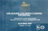 UNLOCKING COLOMBIA´S MINING POTENTIAL - ALABC · Minera El Roble (Copper concentrades). ... Colombia, Grupo de Bullet, Cosigo, ... PUERTO MULTIPROPOSITO BRISA S.A. ...
