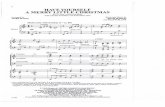 YOURSELF A MERRY LITTLE CHRISTMAS Arranged by MARK HAYES for T.T.B.B. voices and piano with optional SoundPax and …