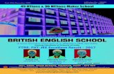Affiliation No. : 330483 Estd. 25th December, 1995 …britishenglishschoolgaya.com/Prospectus_2017-18.pdfAmar Nath Vikash Kumar Dear parents, I am extremely happy to know that the