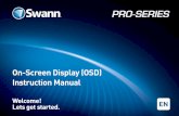 On-Screen Display (OSD) Instruction Manual - … 5 The OSD Settings 3D-NR IMAGE IRIS AE MODE WB AWB - PRO IMAGE ENHANCE MIRROR FLIP OFF BRIGHTNESS ZOOM IN 0 RETURN BACK LIGHT OFF 60
