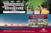 Intensive English and Adventure Camp leaflet · Register: Natsanan (Ning) Byrne at bnatsanan@bromsgrove.ac.th | Call: 02-989-4873 Bromsgrove Intensive English and Adventure Camp takes