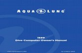 i550 Dive Computer Owner's Manual - Aqua Lung US Dive Computer Owner's Manual, ... TRADEMARK, TRADE NAME, AND SERVICE MARK NOTICE Aqua Lung, ... Lung dive computer, just as using any