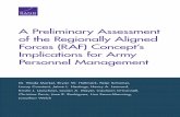 ) Concept's Implications for Army Personnel Management · This report documents research conducted as part of ... and other relevant planning staffs at the regional level ... concept.