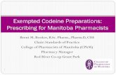 Exempted Codeine Preparations: Prescribing for … Codeine Slides PDF Jan...Learning Objectives Upon successful completion of this module, the pharmacist will be able to: Summarize