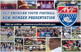 Who is American Youth Football (AYF)? · Who is American Youth Football (AYF)? ... AYF was created to rebuild a culture of football and cheer FOR THE ... The AYF/AYC National Championships