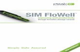 SIM FloWell - Peak Well Systems · SIM FloWell is a slickline deployable system that can be ... The packer isolation alleviates any ... wireline-perforated. All SIM System products