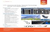 CPD: Commercial Solar Thermal Technology Design … Thermal Energy CPD: Commercial Solar Thermal Technology Design and Applications Learning aims specific to commercial/industrial: