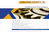 FUNCTIONAL PRODUCTS INC.functionalproducts.com/documents/articles/Corporate/fp-industrial.pdf · 2 Industrial Packages ... coolant mist in metal working applications. ... non-hazardous