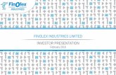 FINOLEX INDUSTRIES LIMITED INVESTOR … Pan India distribution network through wide network of dealers, sub-dealers and retail outlets ... (12.45%) 3.78% 16.68% 7.67% 12.95% PVC pipes