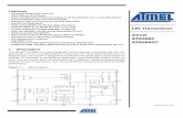 LIN Transceiver Atmel - Digi-Key Sheets/Atmel PDFs/ATA6662(C).pdf · 3 4916P–AUTO–10/11 Atmel ATA6662/ATA6662C 3. Functional Description 3.1 Physical Layer Compatibility Since
