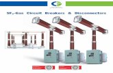 SF6-Gas Circuit Breakers & Disconnectors · demarcated in four main divisions: HV & EHV SF 6 Gas Switchgear, HV & EHV Instrument Transformer, ... 6-Gas Circuit Breakers (GCB) Business
