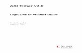 AXI Timer v2 - Xilinx · AXI Timer v2.0  2 PG079 ... The LogiCORE™ IP AXI Timer/Counter is a 32/ ... The summary of performance F MAX with …