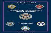 JP 3-15.1, Counter-Improvised Explosive Device Operations12).pdf · It sets forth joint doctrine to govern the activities and performance ... Counter-Improvised Explosive Device Operations