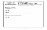 STAR WARS JEDI TRAINING QUIZZES - Disney Family · Print out the Jedi training quizzes. STEP 2: Before watching each movie, ... Check your answers at the bottom of the page. STAR